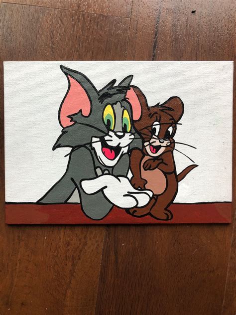 tom and jerry painting